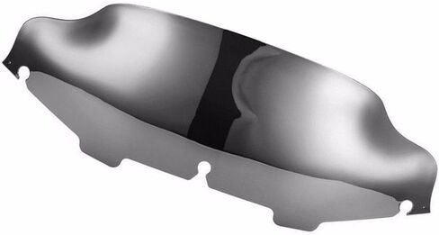 Motorcycle Chrome 6" Wave Windshield Windscreen For Harley Touring Electra Glide FLHT FL in Kuwait