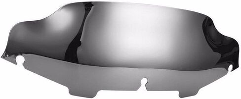 Motorcycle Chrome 6" Wave Windshield Windscreen For Harley Touring Electra Glide FLHT FL in Kuwait