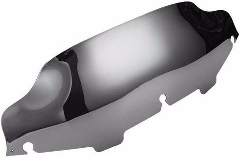 Motorcycle Chrome 6" Wave Windshield Windscreen For Harley Touring Electra Glide FLHT FL in Kuwait