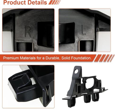 Front Bumper Bracket Kit for BMW Z4 E85/E86 2003-2008 – Compatible Replacement Parts 51117165179 51117165180 51117016065 51117016066 in Saudi Arabia