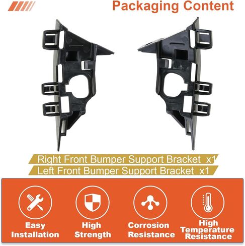 Front Bumper Bracket Kit for BMW Z4 E85/E86 2003-2008 – Compatible Replacement Parts 51117165179 51117165180 51117016065 51117016066 in Saudi Arabia