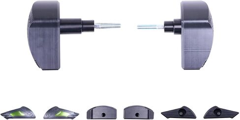 T-Rex Racing No Cut Frame Sliders for Kawasaki Ninja ZX-10R / ZX-10RR - Green in Saudi Arabia