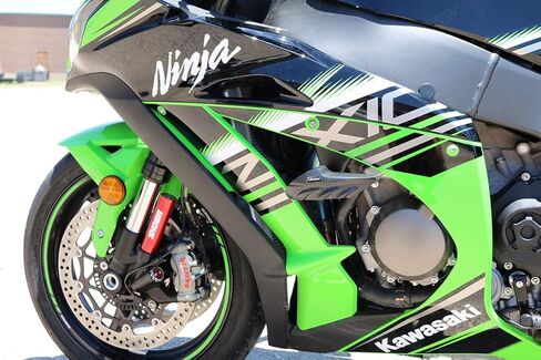 T-Rex Racing No Cut Frame Sliders for Kawasaki Ninja ZX-10R / ZX-10RR - Green in Saudi Arabia