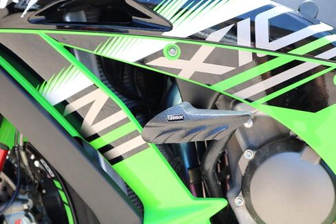 T-Rex Racing No Cut Frame Sliders for Kawasaki Ninja ZX-10R / ZX-10RR - Green in Saudi Arabia