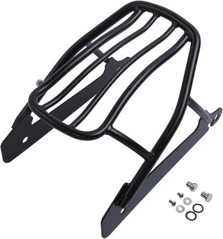 SLMOTO Rigid Solo Luggage Rack Fit for Harley Dyna Street Bob FXDB Super Glide FXDC 2006-17 Replace: 52796-09 in Kuwait