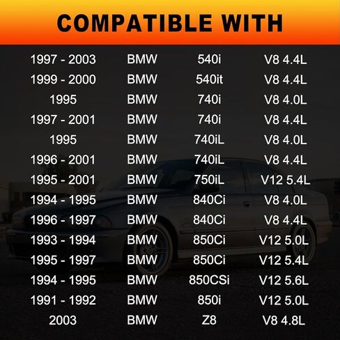 17111723071 Coolant Reservoir Tank, Radiator Reservoir Tank with Cap Compatible with 1991-2003 BMW 540i, 540it, 740i, 740iL, 750iL, 840Ci, 850Ci, 850CSi, 850i, Z8 Replaces# 603-537 in Kuwait