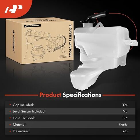 A-Premium Engine Coolant Overflow Recovery Reservoir Tank [with Cap] Compatible with Mazda CX-7 CX7 2010 2011 2012, 2.3L 2.5L in Saudi Arabia