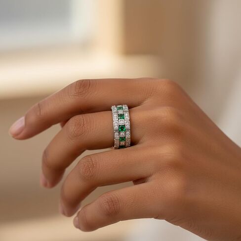 1pc Retro Full Wide Ring Unisex Ring for Daily Wear Parties and Personalized Gifts Stylish Jewelry for Men and Women Elegant Fashion Accessory 2024 in Saudi Arabia