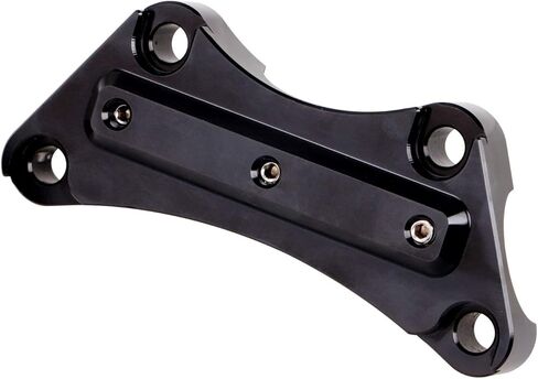 Black Anti Slip for 1" clamping Ape Hangers Handlebar Clamp Handlebar Risers Top Clamp for Harley Touring Softail Dyna Sportster models 1997-2023 in Saudi Arabia