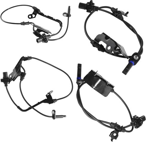 4PCS ABS Wheel Speed Sensor Front Rear Right & Left Compatible with Honda Pilot 2009-2011 Replace 57470-SZA-A02 57475-SZA-A02 57450-STX-A01 57455-STX-A01 in Kuwait
