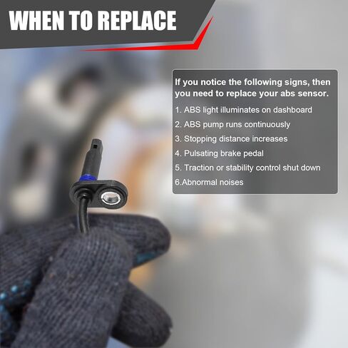 4PCS ABS Wheel Speed Sensor Front Rear Right & Left Compatible with Honda Pilot 2009-2011 Replace 57470-SZA-A02 57475-SZA-A02 57450-STX-A01 57455-STX-A01 in Kuwait