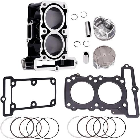Motorcycle Cylinder Piston Gasket Set 11061-0790 11004-0734 Compatible With EX250 250 ABS KLE250 X 250 ER250 Z250 in Saudi Arabia