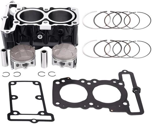 Motorcycle Cylinder Piston Gasket Set 11061-0790 11004-0734 Compatible With EX250 250 ABS KLE250 X 250 ER250 Z250 in Saudi Arabia