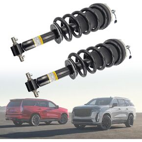 85640957 قطعتان من دعامات ممتص الصدمات الأمامية مع نظام التحكم المغناطيسي بالقيادة متوافق مع كاديلاك إسكاليد ESV، لسيارة تشيفي سوبربان تاهو، لسيارة جي إم سي يوكون XL 2021-2024، 84828335 84828331 in Kuwait