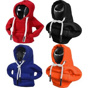 4pcs Gear Shift Hoodie Car Gear Shift Cover Mini Hoodie for Auto Shifter, Auto Interior Cute Gadgets, Universal Car Decoration Accessories in Kuwait