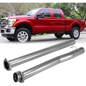 Stainless Steel Exhaust Pipe Kit for 2011-2017 Ford F250 F350 Super Duty 6.7L 4" Powerstroke Diesel in Kuwait