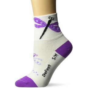 DeFeet Women's AirEator DamselFly Cycling/Running Socks (DamselFly - S/M) in Kuwait