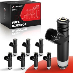 مجموعة حاقن الوقود مكونة من 8 قطع، متوافقة مع Ford E150/F150 2004-2008، Explorer/E150 Club Wagon 2004-2005، E250 2005-2008، Mercury Mountaineer 2004-2005-v8 4.6L، استبدال الجزء 4L3Z9F593BA in Kuwait