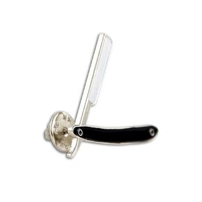 MD Straight Razor Lapel Pin (Black) in Kuwait