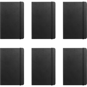 24 مجلة بارينغتون ذات الغلاف الصلب مع حزمة شريطية - نص قابل للتخصيص، شعار - 80 صفحة، غطاء لامع، إشارة مرجعية شريطية - أسود in Kuwait