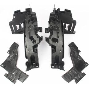 Headlight Bracket Mount Support Plate Retainer Kit of 4 Fit for Audi Q5 2009-2012 8R 2.0T/ 3.0L/ Premium/Prestige/Luxury/Elite Sport Replacement Parts Accessories in Kuwait