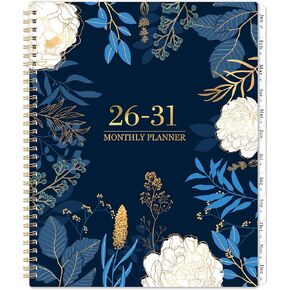 2025-2029 Monthly Planner - Jan 2025 - Dec 2029, 5 Year Monthly Planner/Calendar 2025-2029, 11" x 9", 2025 Calendar Monthly Planner, Tabs, Back Pocket, Holidays, Twin-Wire Binding, Note Pages in Kuwait
