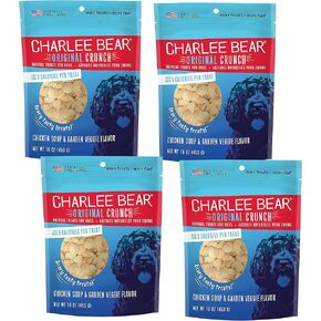 Charlee Bear Dog Treats Chicken Soup & Garden Veggie Flavor (3 Pack) 16 oz Each in Kuwait
