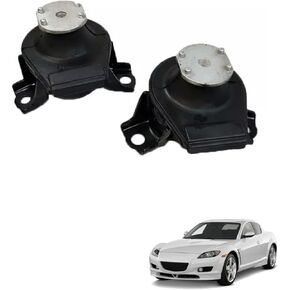 munirater 2PCS Engine Motor & Trans Mount Replacement for RX-8 1.3L 2004-2011 FE0539050A FE0539040A in Kuwait