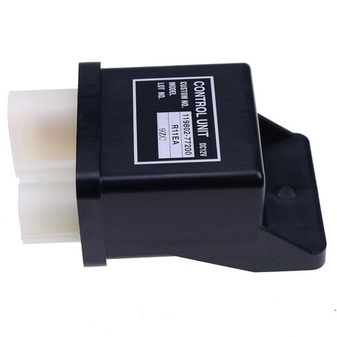 12V Safe Relay 119802-77200 11980277200 Compatible with Yanmar Control Unit Hitachi ZX-3 35D 26G Excavator/R11EA & John Deere Compact Excavator 17D 27D 35D 50D 17G 26G in Kuwait