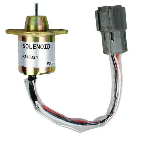 M810324 12VDC الوقود اغلاق الملف اللولبي صالح ل JD 3038E 3036E 3032E 2025R 2032R 2027R 2036R جرار وقف الملف اللولبي استبدال 119233-77932 1503ES-12S5SUC12S in Kuwait