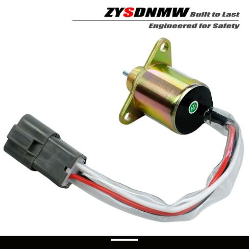 M810324 12VDC الوقود اغلاق الملف اللولبي صالح ل JD 3038E 3036E 3032E 2025R 2032R 2027R 2036R جرار وقف الملف اللولبي استبدال 119233-77932 1503ES-12S5SUC12S in Kuwait