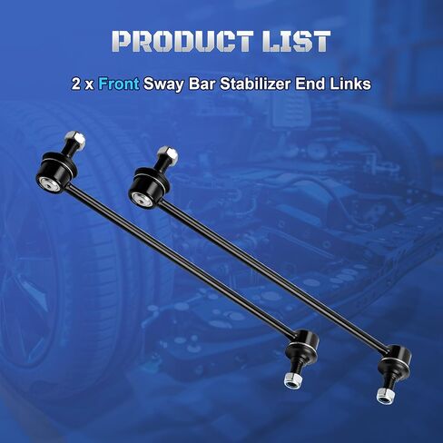 2 قطعة مثبت أمامي Sway Bar End Links متوافق مع Honda Odyssey 2005 2006 2007 2008 2009 2010 2011 2012 2013 2014 2015 2016 2017 Rpelaces 51320SHJA02، K750304 in Saudi Arabia