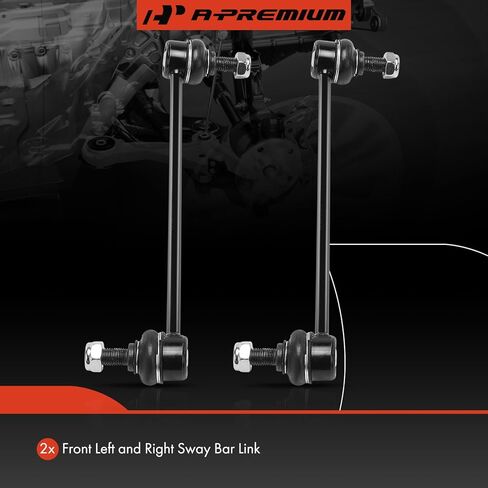 A-Premium 2 x Front Sway Bar Links Stabilizer Bar Links, Compatible with Hyundai Santa Fe 2001 2002 2003 2004 2005 2006 in Saudi Arabia