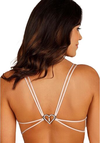 LASCANA Women's Strappy Heart Push Up Bra in Saudi Arabia