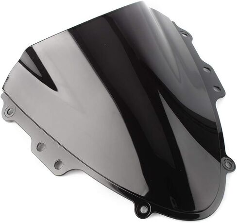 GZYF Motorcycle Windshield for Suzuki GSXR 600 750 2004-2005 K4, Black in Saudi Arabia