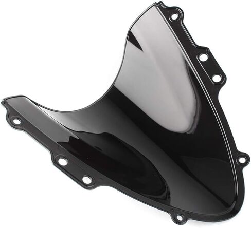GZYF Motorcycle Windshield for Suzuki GSXR 600 750 2004-2005 K4, Black in Saudi Arabia