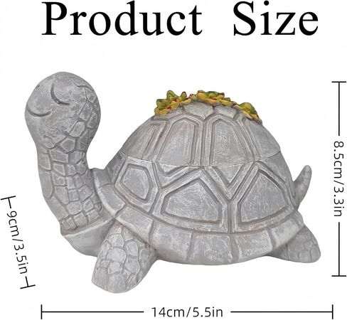 Turtle Hide A Key Outside Cute Succulent Turtle Key Hiders Outdoor Spare Fake Rock Hiding Devices Secret Holder Statue Decor Waterproof Decorative Gifts in Saudi Arabia