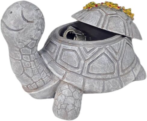 Turtle Hide A Key Outside Cute Succulent Turtle Key Hiders Outdoor Spare Fake Rock Hiding Devices Secret Holder Statue Decor Waterproof Decorative Gifts in Saudi Arabia