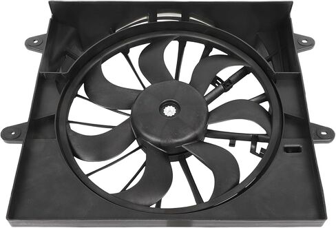 OCPTY Radiator Fan fit for 2006-2008 for Jeep Commander / 2005-2008 for Jeep Grand Cherokee,Replace 620051 Cooling Fan in Saudi Arabia
