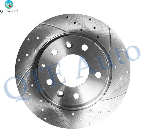 PM Auto Rear 280mm Drilled Slotted Brake Disc Rotors For 2006-2012 Ford Fusion in Saudi Arabia