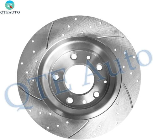 PM Auto Rear 280mm Drilled Slotted Brake Disc Rotors For 2006-2012 Ford Fusion in Saudi Arabia