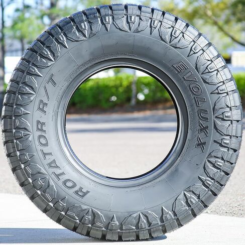 Set of 4 (FOUR) Evoluxx Rotator R/T All-Terrain Mud Off-Road Light Truck Radial Tires-LT315/75R16 315/75/16 315/75-16 127/124Q Load Range E LRE 10-Ply BSW Black Side Wall in Saudi Arabia