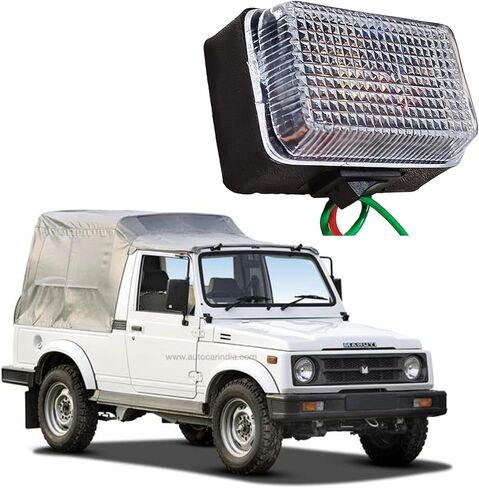 Suzuki Samurai Tail Light 1986-1995 Complete Set Real Light/Indicator Light/Clear Lamp/Side Marker Light/License Plate Light 12V Bulbs Sz2800101|35604-80022 in Kuwait
