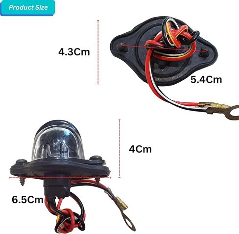 Suzuki Samurai Tail Light 1986-1995 Complete Set Real Light/Indicator Light/Clear Lamp/Side Marker Light/License Plate Light 12V Bulbs Sz2800101|35604-80022 in Kuwait