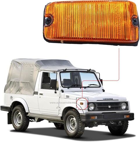 Suzuki Samurai Tail Light 1986-1995 Complete Set Real Light/Indicator Light/Clear Lamp/Side Marker Light/License Plate Light 12V Bulbs Sz2800101|35604-80022 in Kuwait
