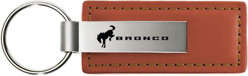 Au-TOMOTIVE GOLD Rectangular Leather Key chain for Ford Bronco 2020 in Saudi Arabia