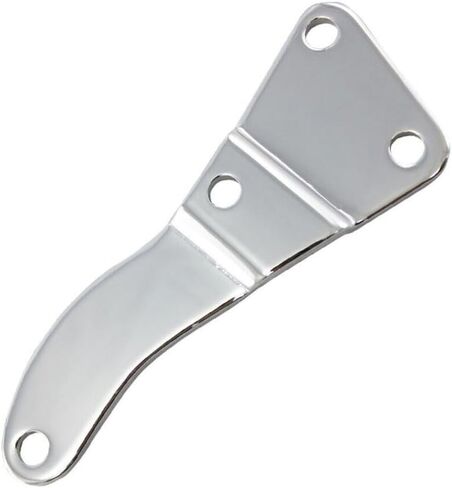 Chrome Bb Lower Alternator Bracket Long Pump 454 Passenger Side for Chevy for Camaro 6.6L 1970-1972 for Impala 6.6L/7.4L 1970-1972 6081BK in Kuwait