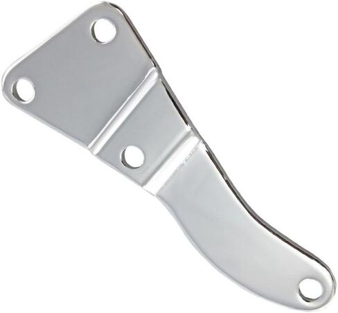 Chrome Bb Lower Alternator Bracket Long Pump 454 Passenger Side for Chevy for Camaro 6.6L 1970-1972 for Impala 6.6L/7.4L 1970-1972 6081BK in Kuwait