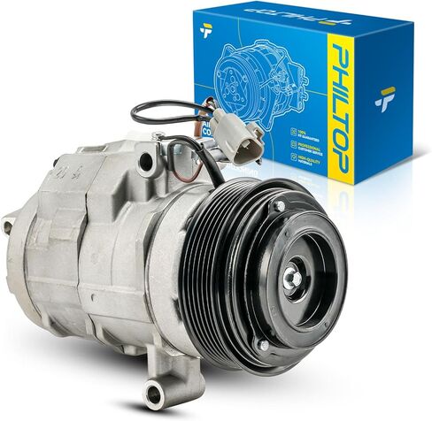 PHILTOP 98328 Air Conditioner AC Compressor with Clutch for Toyota Sequoia 2001-2007, 4Runner 2003-2009 4.7L, Tundra 2007-2009 4.7L, Lexus GX470 2003-2009 in Saudi Arabia