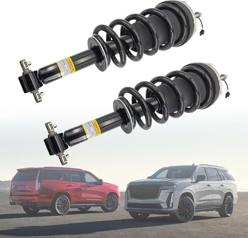 85640957 قطعتان من دعامات ممتص الصدمات الأمامية مع نظام التحكم المغناطيسي بالقيادة متوافق مع كاديلاك إسكاليد ESV، لسيارة تشيفي سوبربان تاهو، لسيارة جي إم سي يوكون XL 2021-2024، 84828335 84828331 in Kuwait